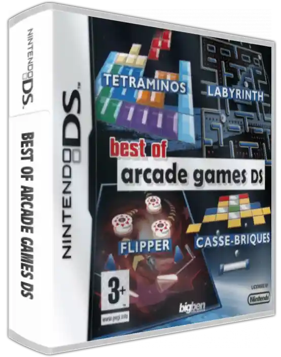 best of arcade games ds